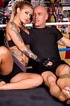 UFC fighter Ronda ArouseMe, portrayed by Kleio Valentien, got previously from a jog and her tutor discussed strategy from upcoming match with Miesha Taint, and told her to get previously in the ring again. They worked on Rondas tit bar, and figured out ho