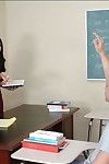 Untamed Chinese MILF teacher Mika Tan gets her shaved slit shafted hard