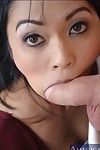 Untamed Chinese MILF teacher Mika Tan gets her shaved slit shafted hard