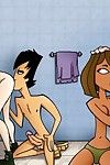 Hot fucking activity by sexy cartton characters