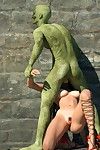 Hott elven princess cock pressed in tight fuckholes by ugly hell fuckers