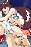 sailormoon et dragonball L'Anime Hentai Dessin animé Groupe Sexe