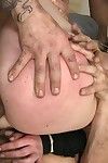 Triple penetration double anal russian with gaping butthole