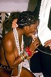 Vintage interracial Sexo com Brown menina
