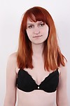 Teen redhead queen in casting pictures