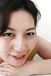Fuckable Japanese mature lassie taking bath and exposing her goods