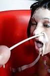 Teen Kitty Bella exceptionally likes jizz and bukkake after hot sex