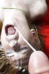 Teen Ami Emerson gains many cumshots on her face whilst fucking