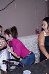 Hardcore groupsex with non nude beauties on an interracial party