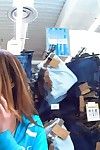 セクシー ティーン 学校 女の子 吸い込み コック に a ショッピング センター