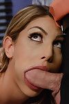 August ames gets a magical cock injection between her cum-hole lips