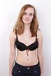Teen girl with puffy nipples