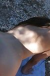 Amateur homemade porn action features hardcore fuck of sweaty babe outdoor