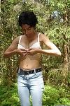 Extreme Indian chick with perky tits posing naked