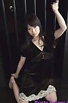duża cycki japoński model Miduki Момоко nosić zmysłowy исподнего