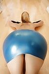 カ 欧州 金髪 アネット- を示す 彼女の ass - 大きな titties
