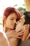 hardcore redhead puber Susana Melo genieten een diep anaal de behandeling
