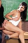 :ass: ドキドキ に 学校 と 温泉 教員