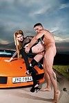 A good car and a good slut for ass-drilling