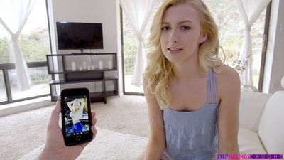 Alexa adorn come of gets their way stepbrother to help their way out hard by sucking his