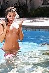 Tanner is a feisty little cock teaser who spends most of her summer suntanning poolside at her friend is place. When Keiran, her friend is older bro shows up, Tanner decides to get wet in put emphasize pool with him. Once her top plops off, put emphasize 