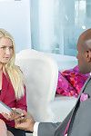 Business blonde wife irritant fucked by a bbc