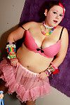 Hot young raver babe in all directions enormous boobies