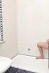 Teen tina blade takes load of shit deep in ass check up on shower