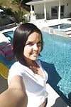 Impenetrable girlfriend Dillion Harper is doing self shots to the fullest undressing