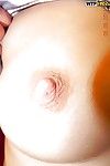 Fancy girlfriend with natural tits prefers masturbating and spreading pussy
