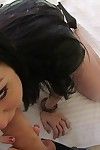 Hot girlfriend Kendall Karson does an fantastic blowjob with reference to her man