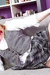 Teen solo skirt Rachel James flashing upskirt schoolgirl be dying for