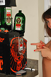 Midori west with jagermeister freed machine