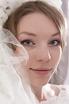Amber s gets undressed exposed in her wedding clothing